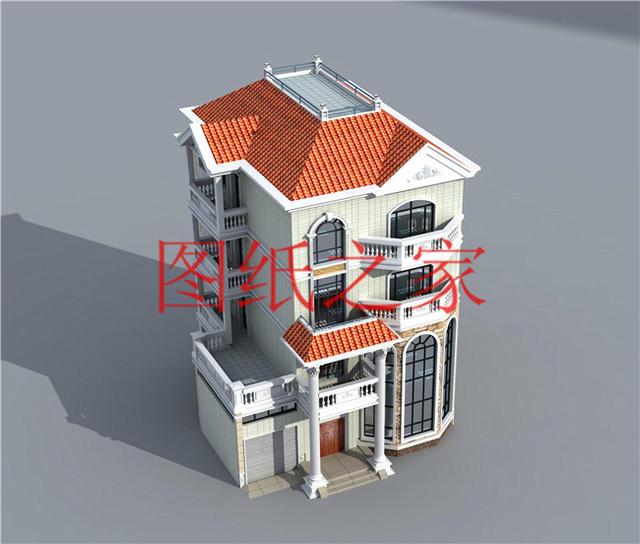 五款農(nóng)村四層別墅設(shè)計圖，哪一款是你的最愛呢？