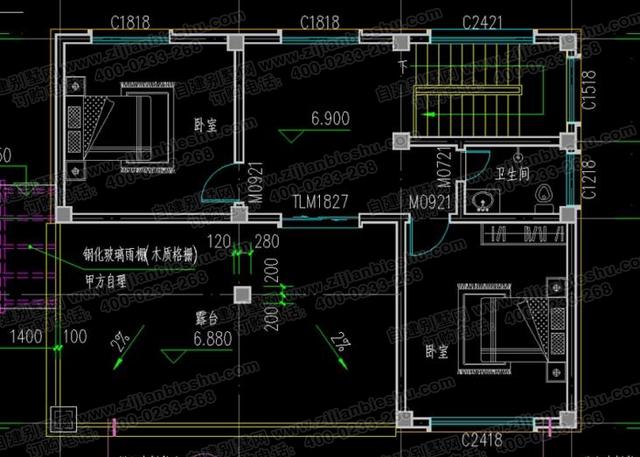 5款十分受歡迎的三層農(nóng)村自建房（全套）施工效果圖，占地面積約130㎡