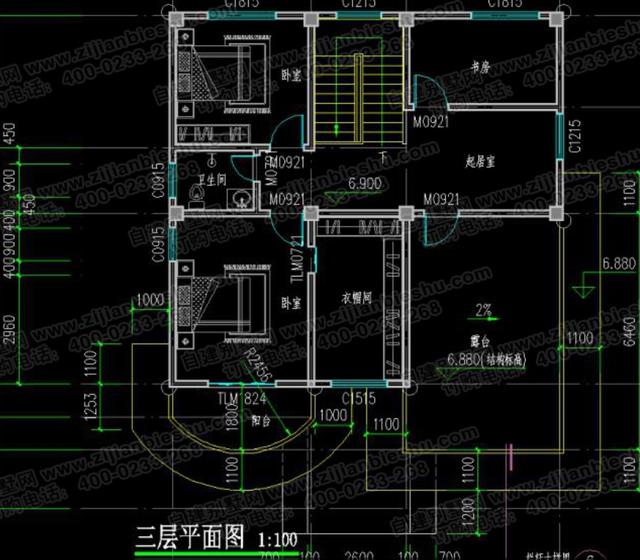 5款十分受歡迎的三層農(nóng)村自建房（全套）施工效果圖，占地面積約130㎡