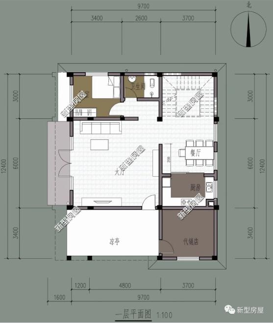 分享10套農(nóng)村建房戶型設(shè)計圖，現(xiàn)代感十足，你最喜歡哪套？
