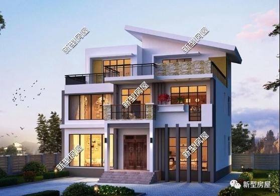 分享10套農(nóng)村建房戶型設(shè)計圖，現(xiàn)代感十足，你最喜歡哪套？