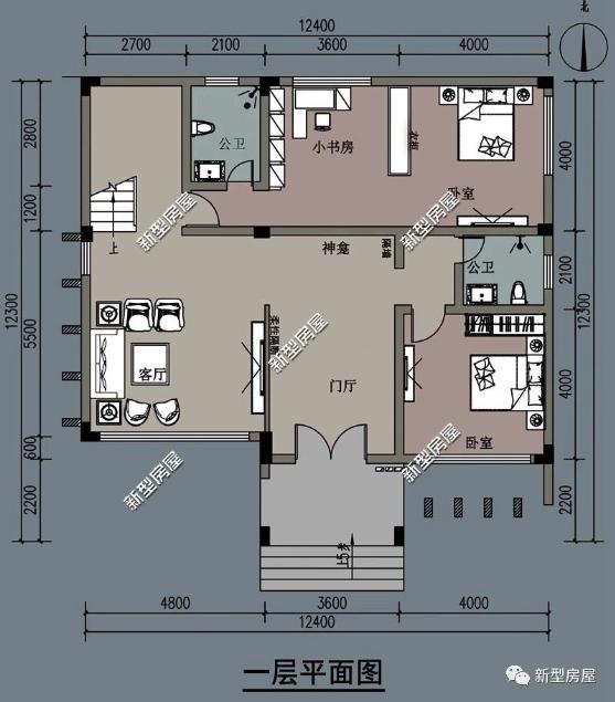 分享10套農(nóng)村建房戶型設(shè)計圖，現(xiàn)代感十足，你最喜歡哪套？