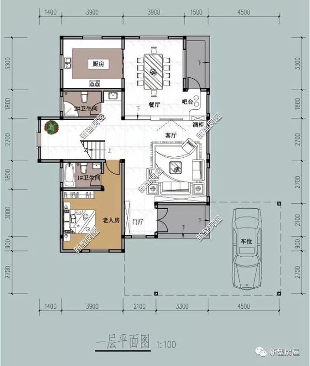 分享10套農(nóng)村建房戶型設(shè)計圖，現(xiàn)代感十足，你最喜歡哪套？