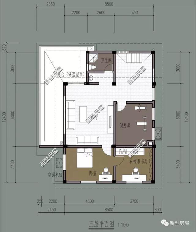 分享10套農(nóng)村建房戶型設(shè)計圖，現(xiàn)代感十足，你最喜歡哪套？