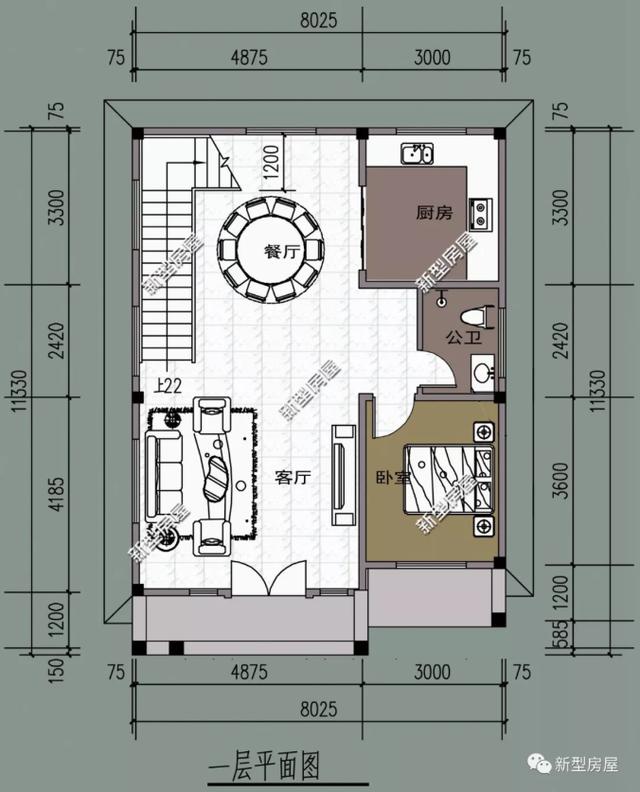 分享10套農(nóng)村建房戶型設(shè)計圖，現(xiàn)代感十足，你最喜歡哪套？