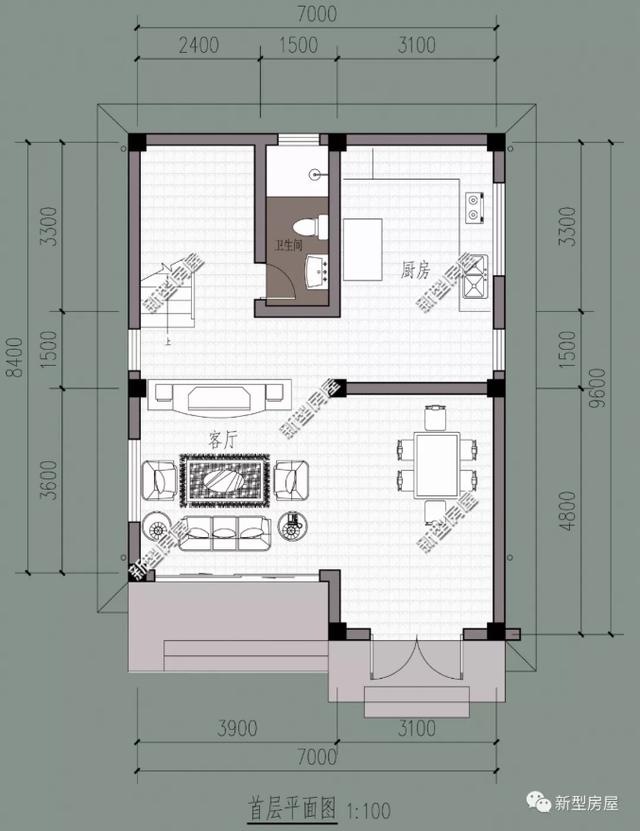 分享10套農(nóng)村建房戶型設(shè)計圖，現(xiàn)代感十足，你最喜歡哪套？