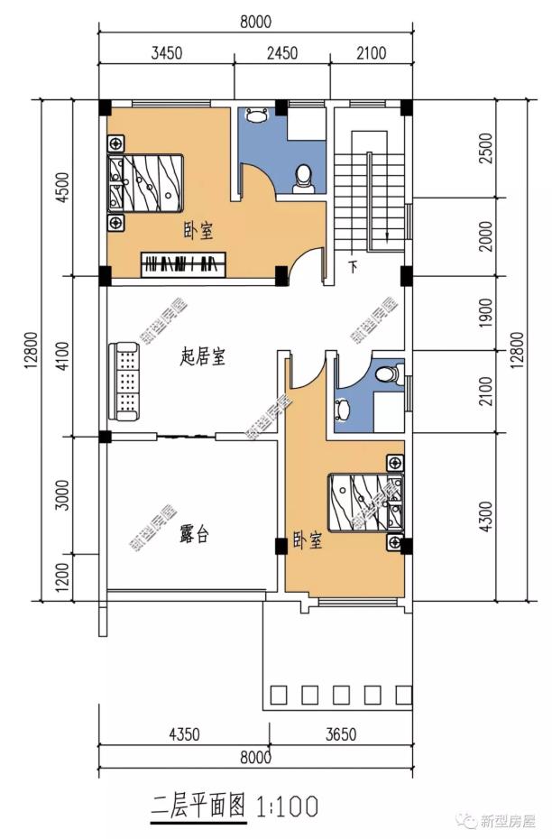 分享10套農(nóng)村建房戶型設(shè)計圖，現(xiàn)代感十足，你最喜歡哪套？