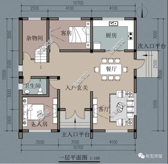 分享10套農(nóng)村建房戶型設(shè)計圖，現(xiàn)代感十足，你最喜歡哪套？