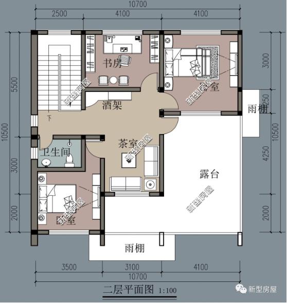 分享10套農(nóng)村建房戶型設(shè)計圖，現(xiàn)代感十足，你最喜歡哪套？