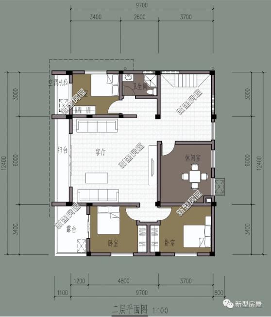 分享10套農(nóng)村建房戶型設(shè)計圖，現(xiàn)代感十足，你最喜歡哪套？