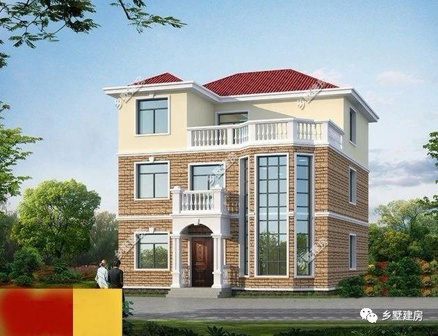 豪氣十足的農(nóng)村別墅設(shè)計(jì)圖，有錢、有地，就是這么任性！