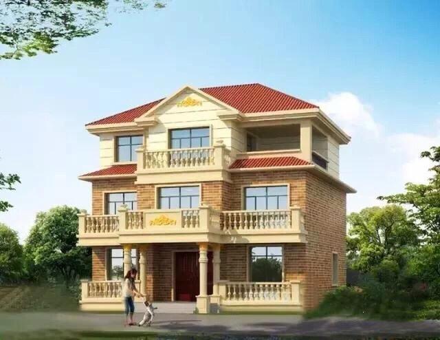 三層精美別墅設(shè)計圖，12×15米，戶型方正，會讓人住的非常舒服