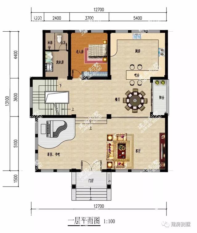 推薦兩款外觀靚，布局好的，帶地下室的農(nóng)村自建房設(shè)計(jì)圖，戶型非常好