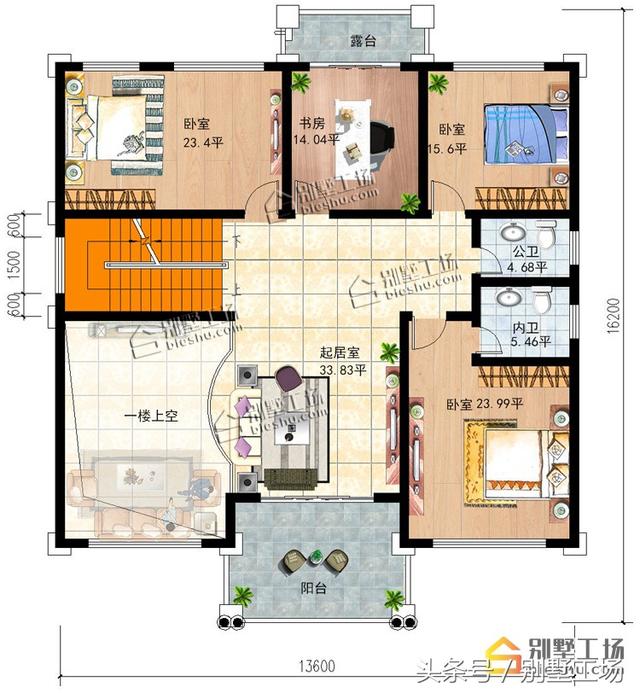 新農(nóng)村三層簡歐式別墅設(shè)計(jì)圖，很適合農(nóng)村家庭建造