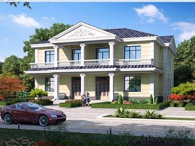 經(jīng)典二層農(nóng)村自建房設(shè)計(jì)施工圖，美觀大氣，居住舒適，滿足家庭住房需求