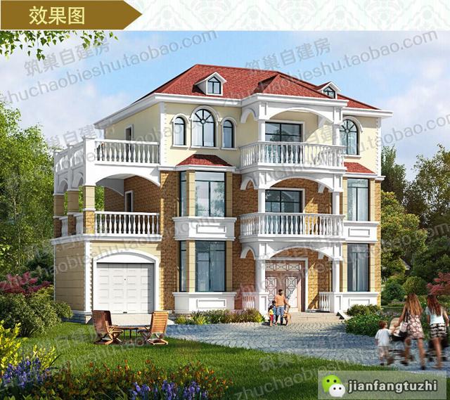 2款開間15米三層農(nóng)村自建房設(shè)計施工圖，你們喜歡哪款呢？