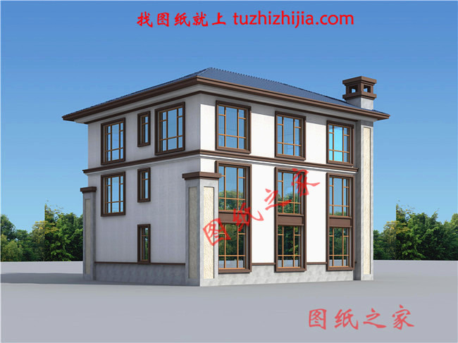 三層30萬別墅圖片大全，漂亮實(shí)用造價(jià)低，大家都喜歡