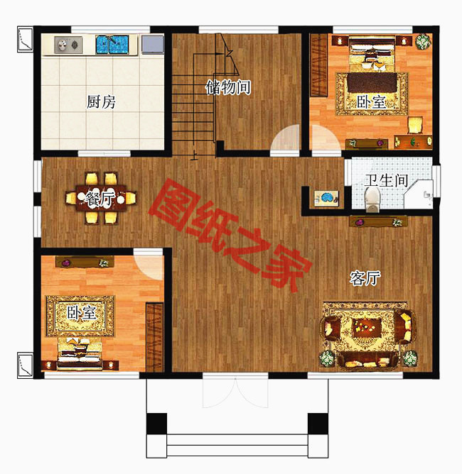 三層30萬別墅圖片大全，漂亮實(shí)用造價(jià)低，大家都喜歡