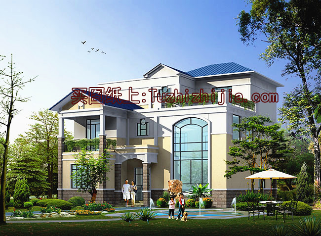 三層30萬別墅圖片大全，漂亮實(shí)用造價(jià)低，大家都喜歡