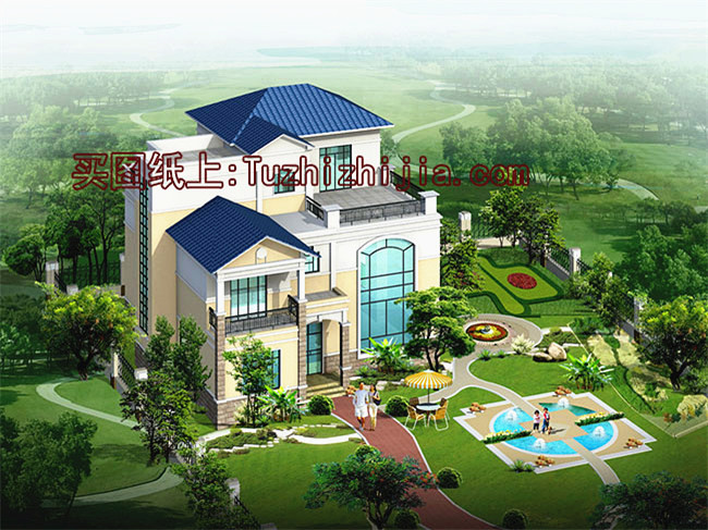 三層30萬別墅圖片大全，漂亮實(shí)用造價(jià)低，大家都喜歡