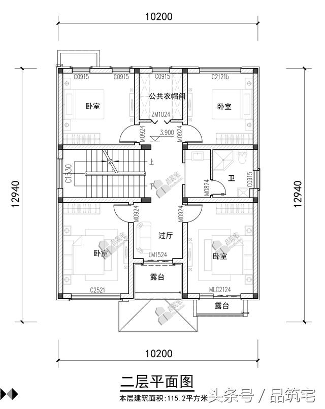 三層簡(jiǎn)歐別墅設(shè)計(jì)圖，舒適合理，適合小宅基地的家庭建造