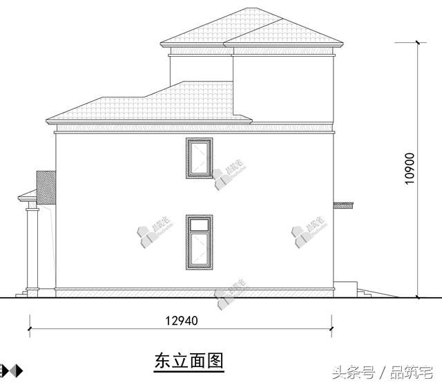 三層簡(jiǎn)歐別墅設(shè)計(jì)圖，舒適合理，適合小宅基地的家庭建造