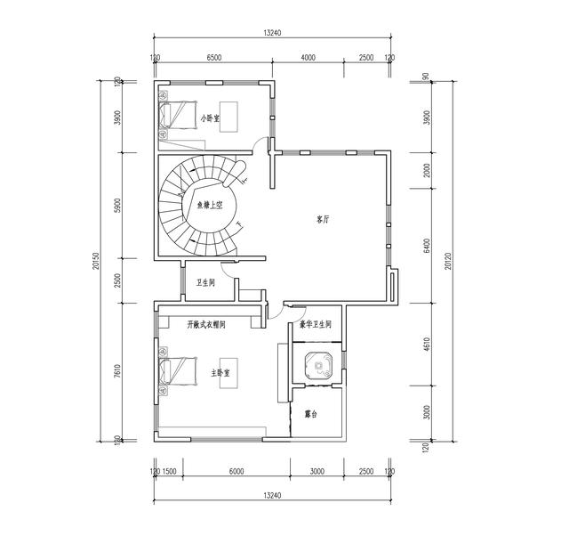 十分豪華自建房設(shè)計(jì)圖，外觀精致，內(nèi)部更是豪華