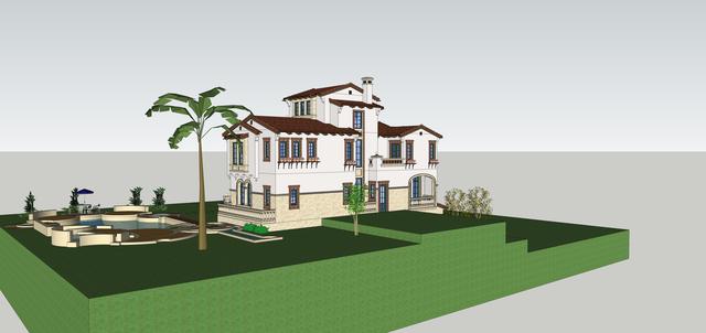 十分豪華自建房設(shè)計(jì)圖，外觀精致，內(nèi)部更是豪華
