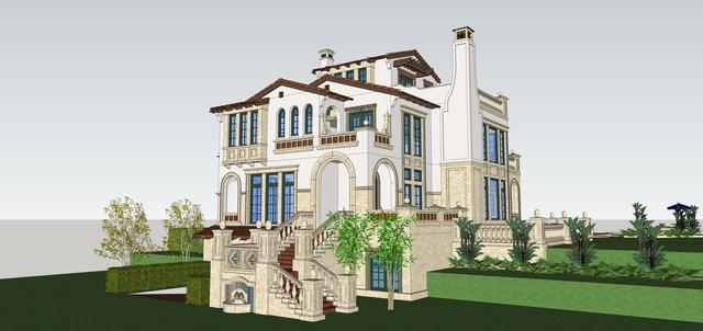 十分豪華自建房設(shè)計(jì)圖，外觀精致，內(nèi)部更是豪華