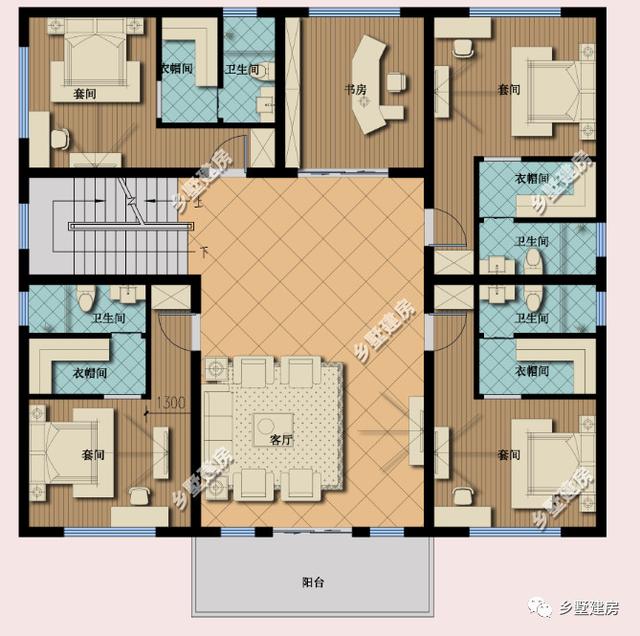 農(nóng)村發(fā)展快，建農(nóng)村別墅已然成為潮流，推薦這款別墅設(shè)計(jì)圖給你