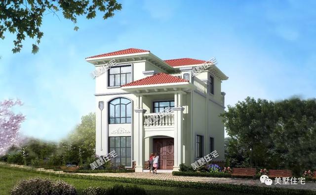 這款小面積別墅設(shè)計(jì)圖，外觀美造價(jià)低，深受大家喜歡