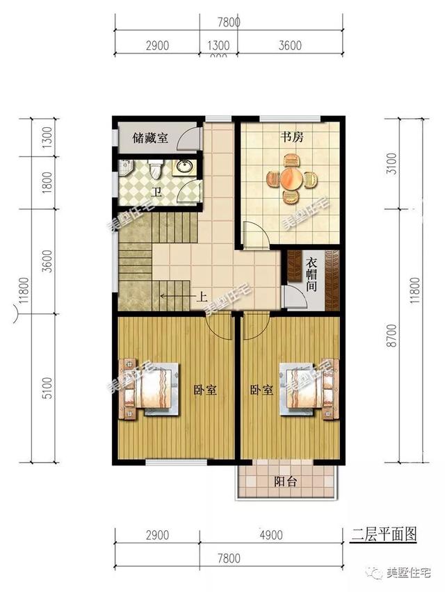 這款小面積別墅設(shè)計(jì)圖，外觀美造價(jià)低，深受大家喜歡