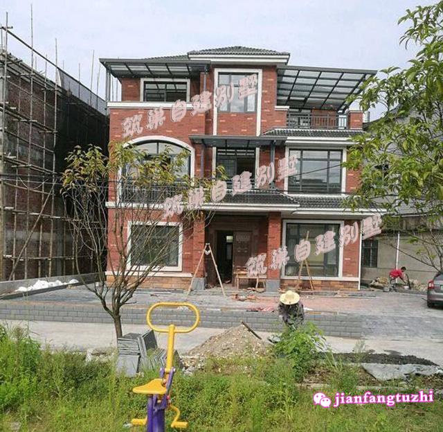 農(nóng)村三層自建房全套設(shè)計(jì)圖，占地110平米，美觀又省心