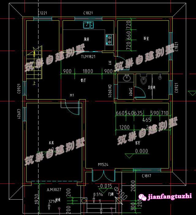 農(nóng)村三層自建房全套設(shè)計(jì)圖，占地110平米，美觀又省心