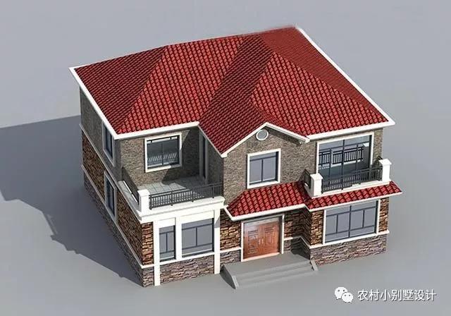 簡(jiǎn)單大方農(nóng)村二層自建房設(shè)計(jì)圖，造價(jià)經(jīng)濟(jì)到不敢相信