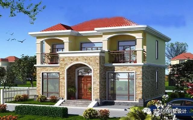 簡(jiǎn)單大方農(nóng)村二層自建房設(shè)計(jì)圖，造價(jià)經(jīng)濟(jì)到不敢相信