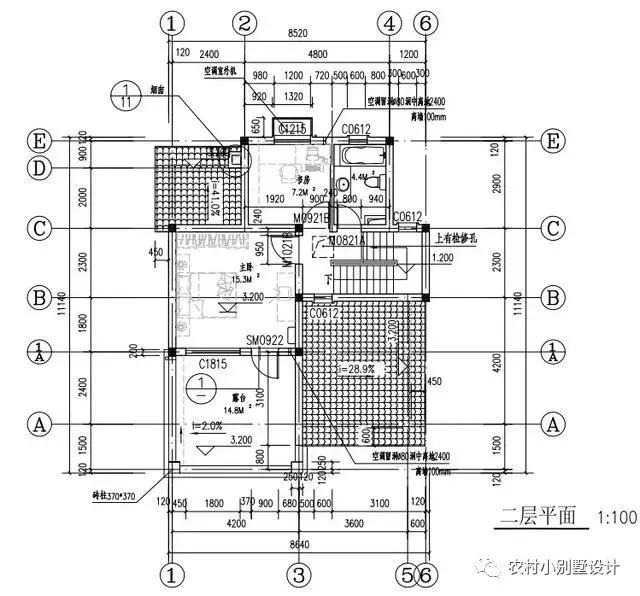 4款占地100平左右農(nóng)村別墅設(shè)計圖，小宅基地的福音來啦