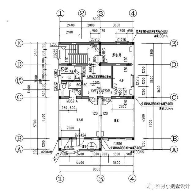 4款占地100平左右農(nóng)村別墅設(shè)計圖，小宅基地的福音來啦