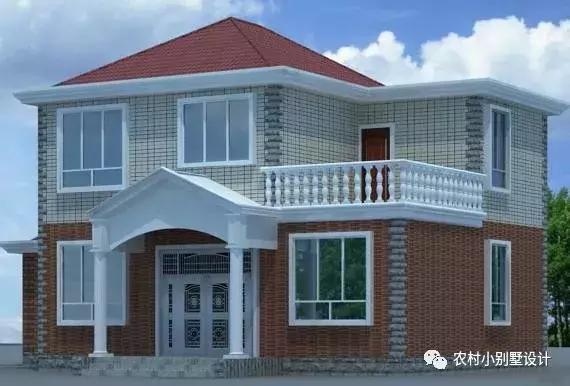 4款占地100平左右農(nóng)村別墅設(shè)計圖，小宅基地的福音來啦