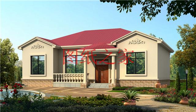 今年最熱銷的幾款一層別墅設(shè)計(jì)圖，造型時(shí)尚、方便宜居