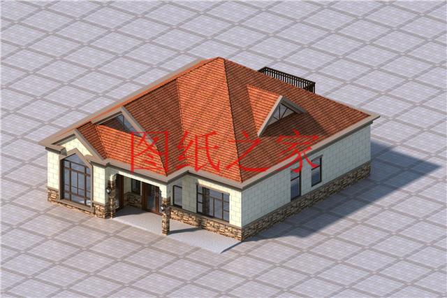 今年最熱銷的幾款一層別墅設(shè)計(jì)圖，造型時(shí)尚、方便宜居