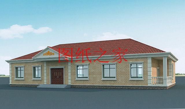 今年最熱銷的幾款一層別墅設(shè)計(jì)圖，造型時(shí)尚、方便宜居