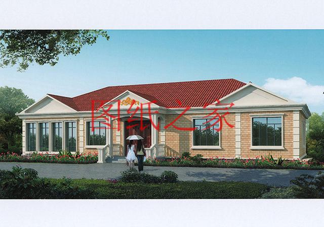 今年最熱銷的幾款一層別墅設(shè)計(jì)圖，造型時(shí)尚、方便宜居