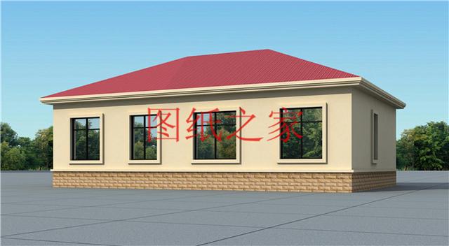 今年最熱銷的幾款一層別墅設(shè)計(jì)圖，造型時(shí)尚、方便宜居