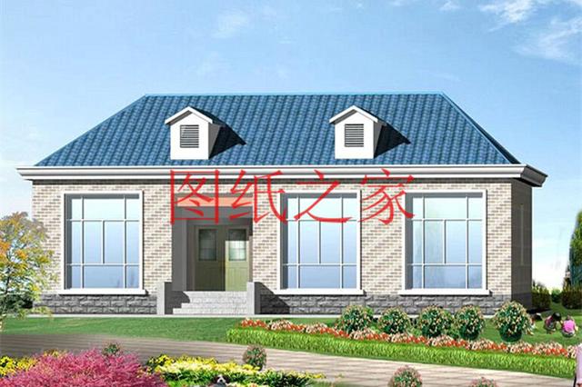 今年最熱銷的幾款一層別墅設(shè)計(jì)圖，造型時(shí)尚、方便宜居