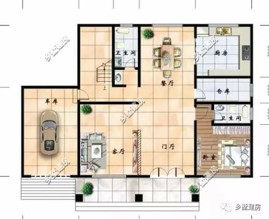 為大家推薦兩款合適的自建房設計圖，都是非常不錯的戶型