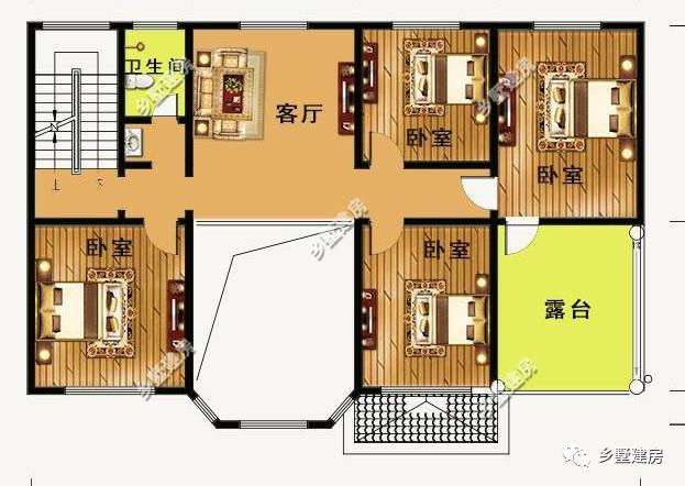 為大家推薦兩款合適的自建房設計圖，都是非常不錯的戶型