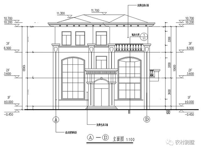 一般人都建得起的豪華美觀三層農(nóng)村別墅設(shè)計圖，蓋就要蓋最漂亮的房子