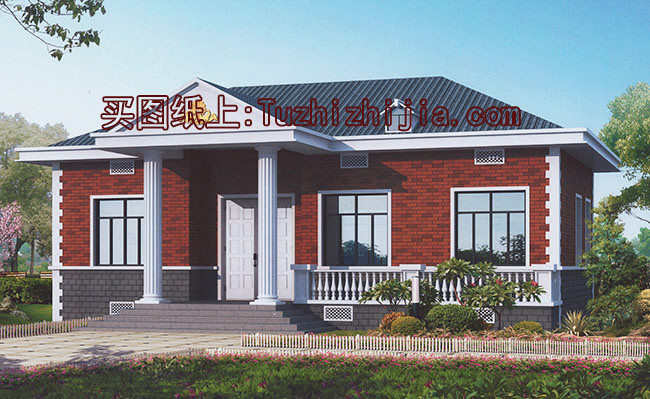 實用的農村12萬自建一層平房圖，建成之后不比小洋樓差！