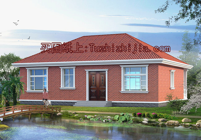 實用的農村12萬自建一層平房圖，建成之后不比小洋樓差！